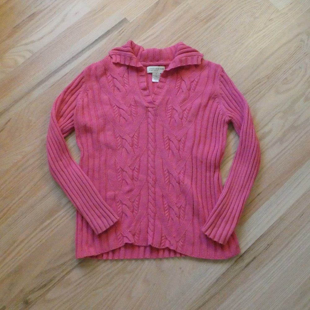 Jones New York Pink Sweater
